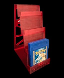 Gameboy Cartridge Display Stand 3d model