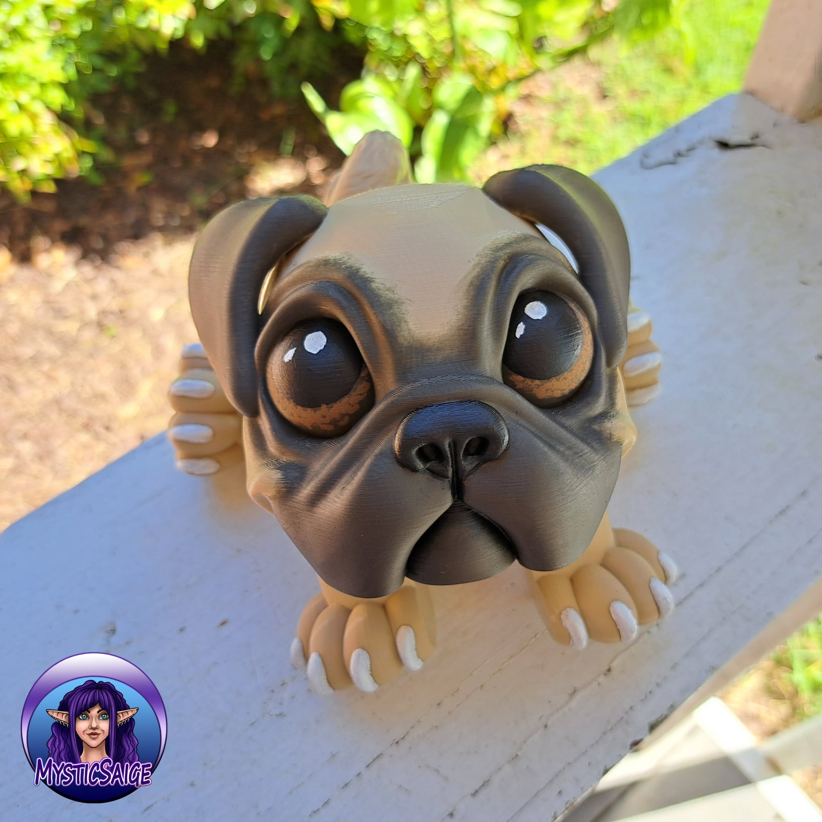 Pug Puff - Exclusive Model 3d model