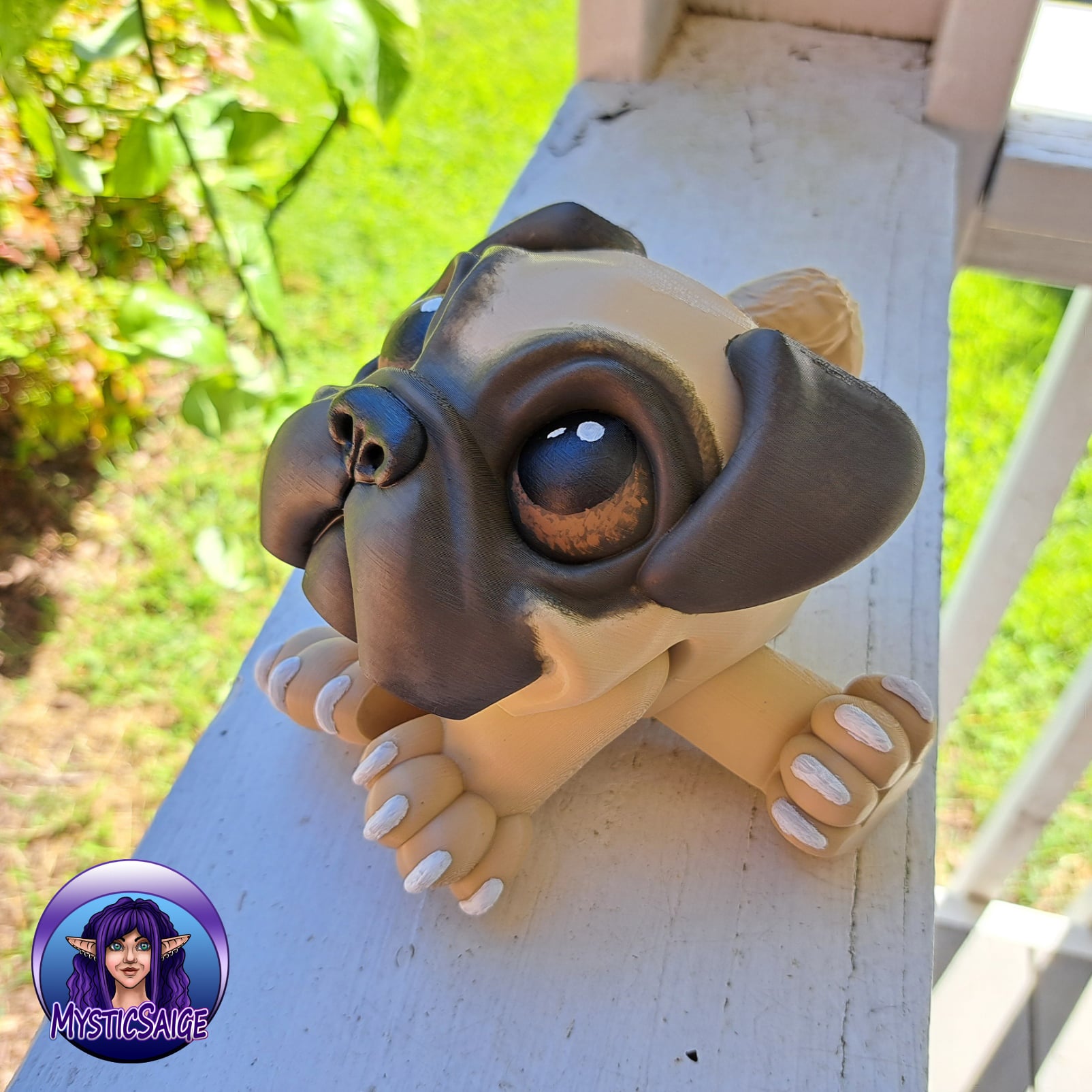 Pug Puff - Exclusive Model 3d model