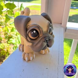 Pug Puff - Exclusive Model 3d model
