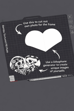 Till Death - Picture Frame 3d model
