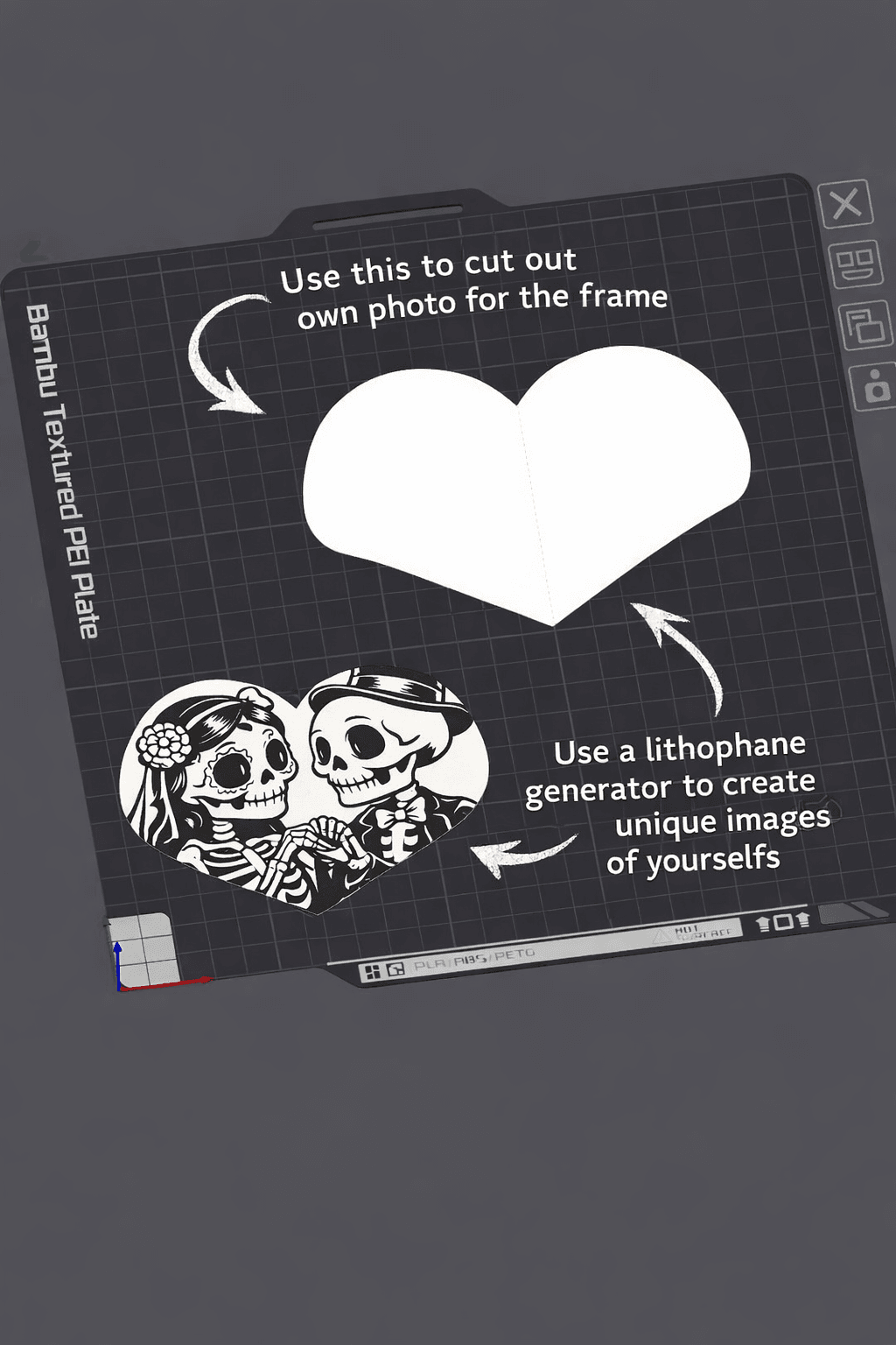 Till Death - Picture Frame 3d model