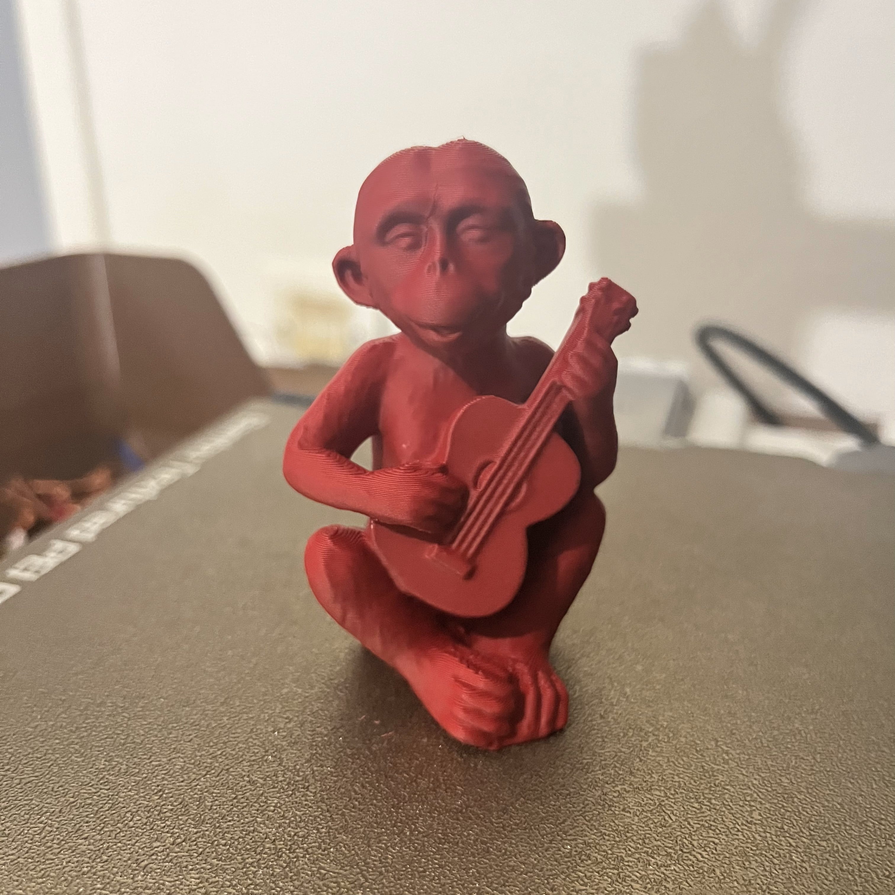 Guitar monkey 3d model