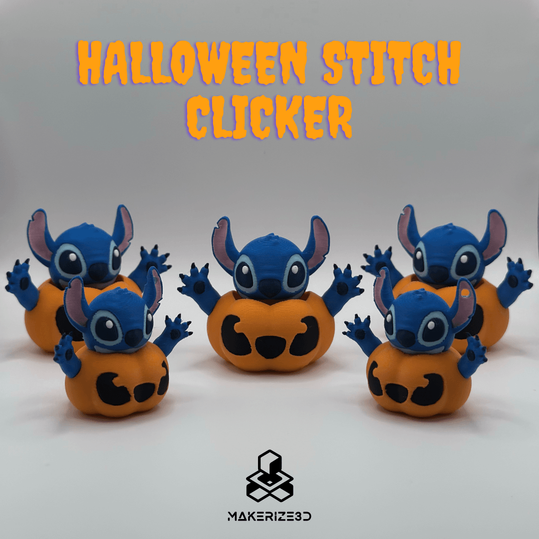 Halloween Stitch Clicker 3d model