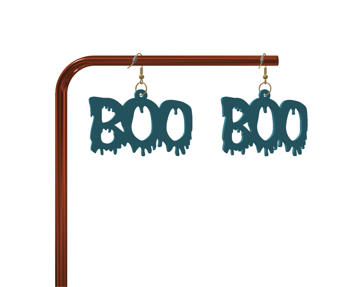 Cute keychain / earrings 3d model