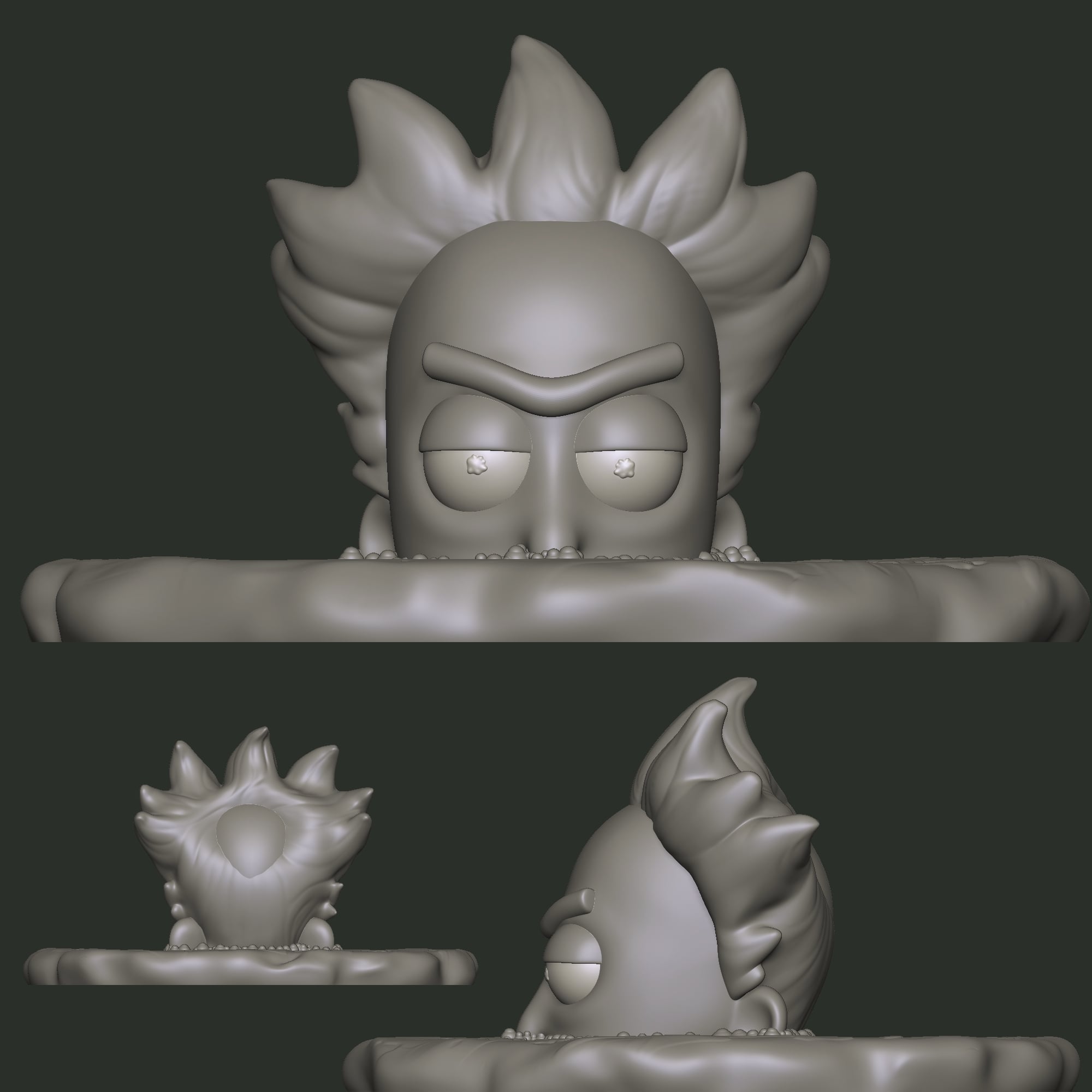 Rick Sanchez 3d model