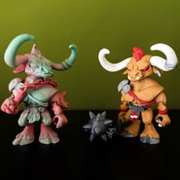 Twisty Minotaur 3d model