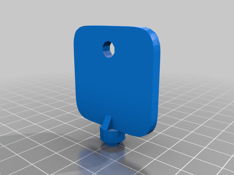 Intex Inflatable Spa Cover Key 3d model