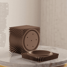 Planter with dripping tray 3d model
