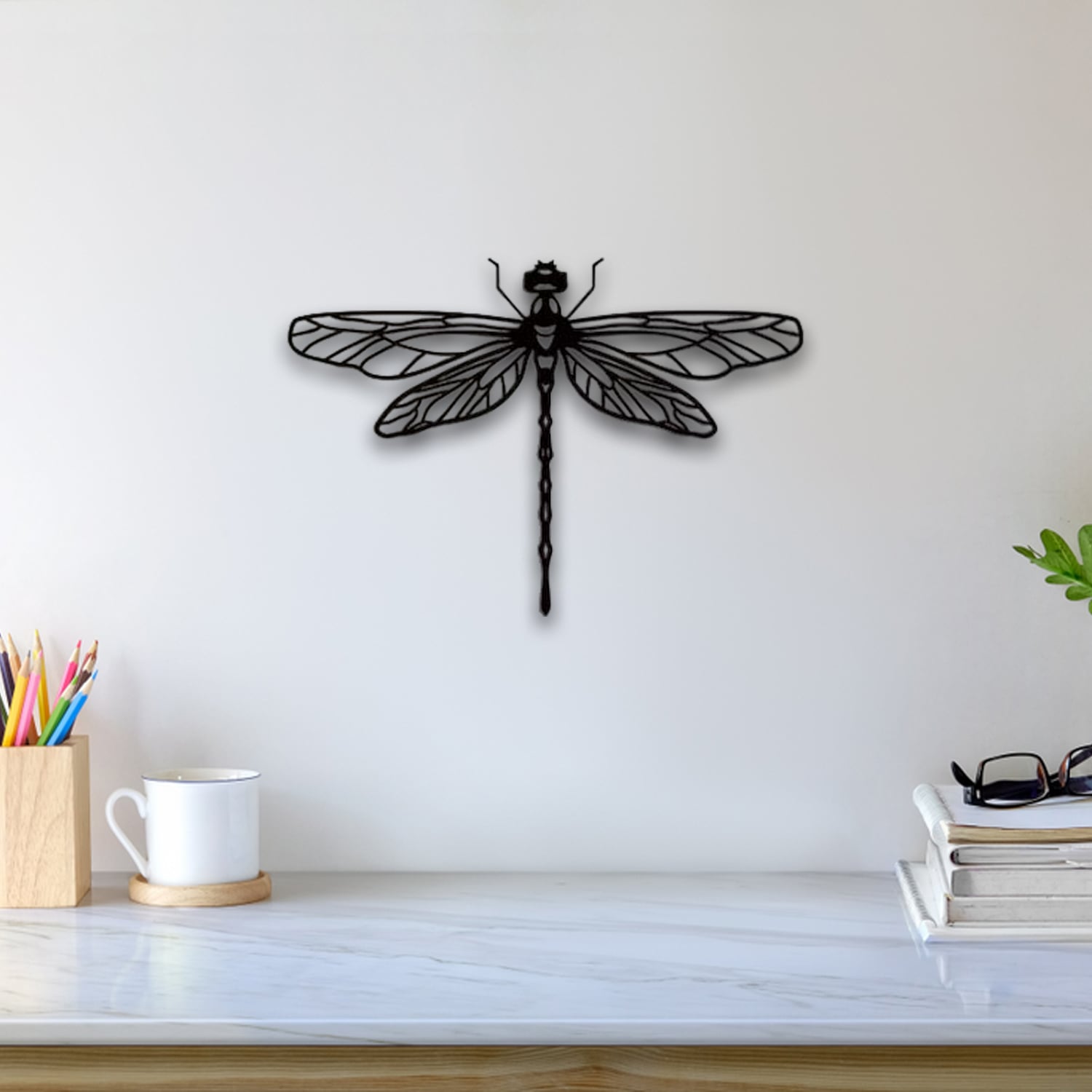 Dragonfly Wall Art 3d model