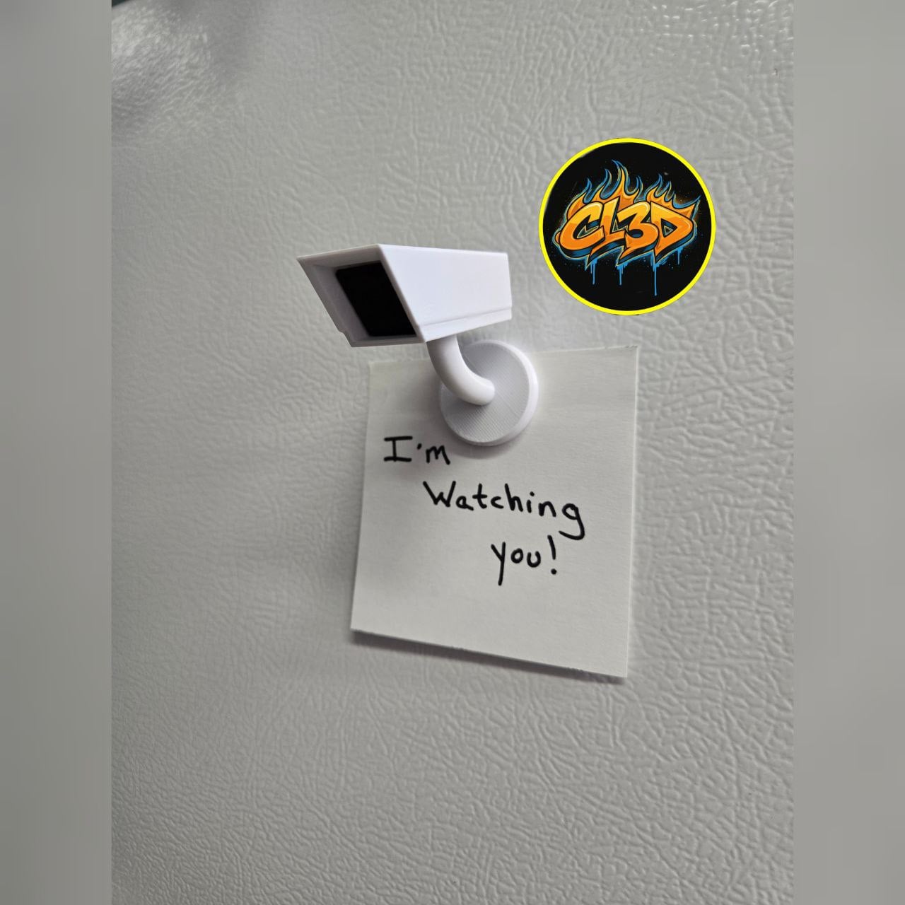 Security Camera Fridge Magnet 3d model