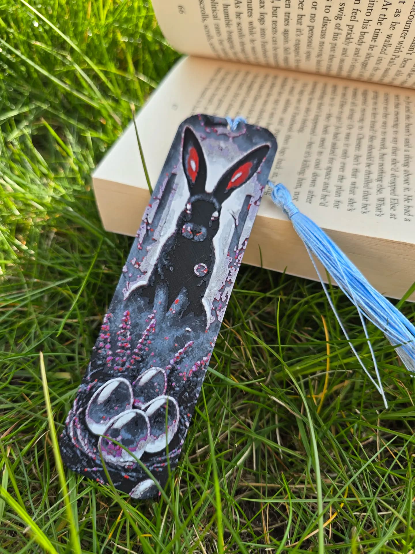 Shadowhop – 3D Printed Bookmark (HueForge Multi-Color Design) 3d model