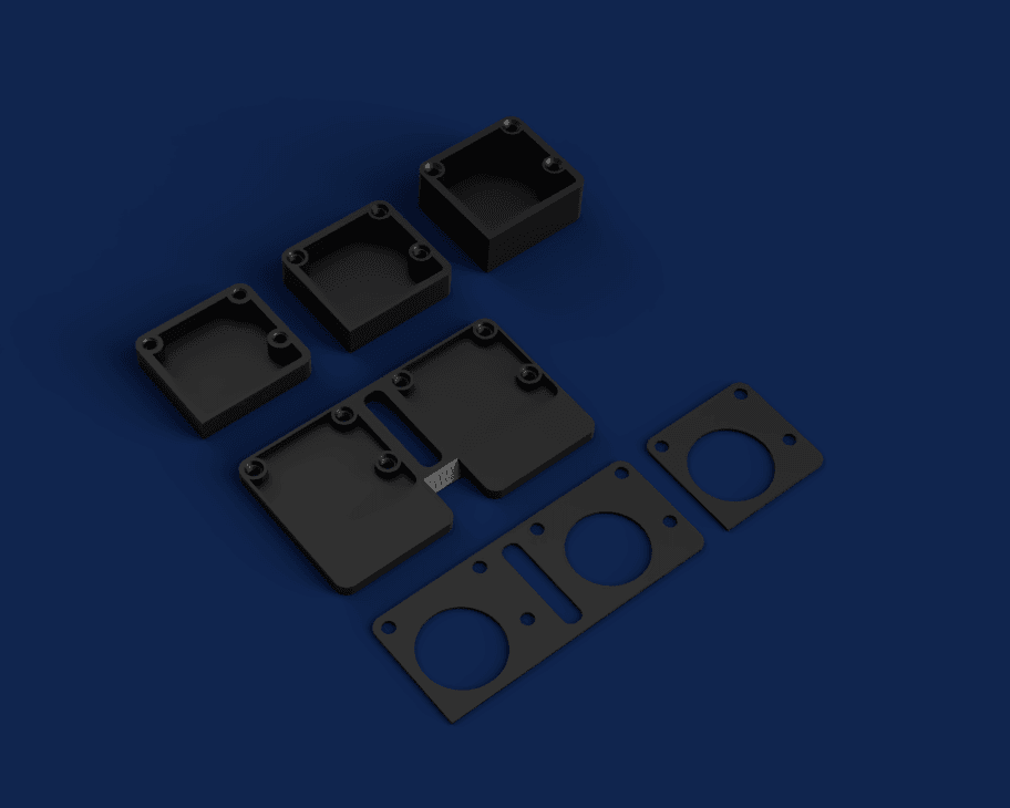 OrbitStack - Swivel Screw Organizer (Complete Modular System) 3d model