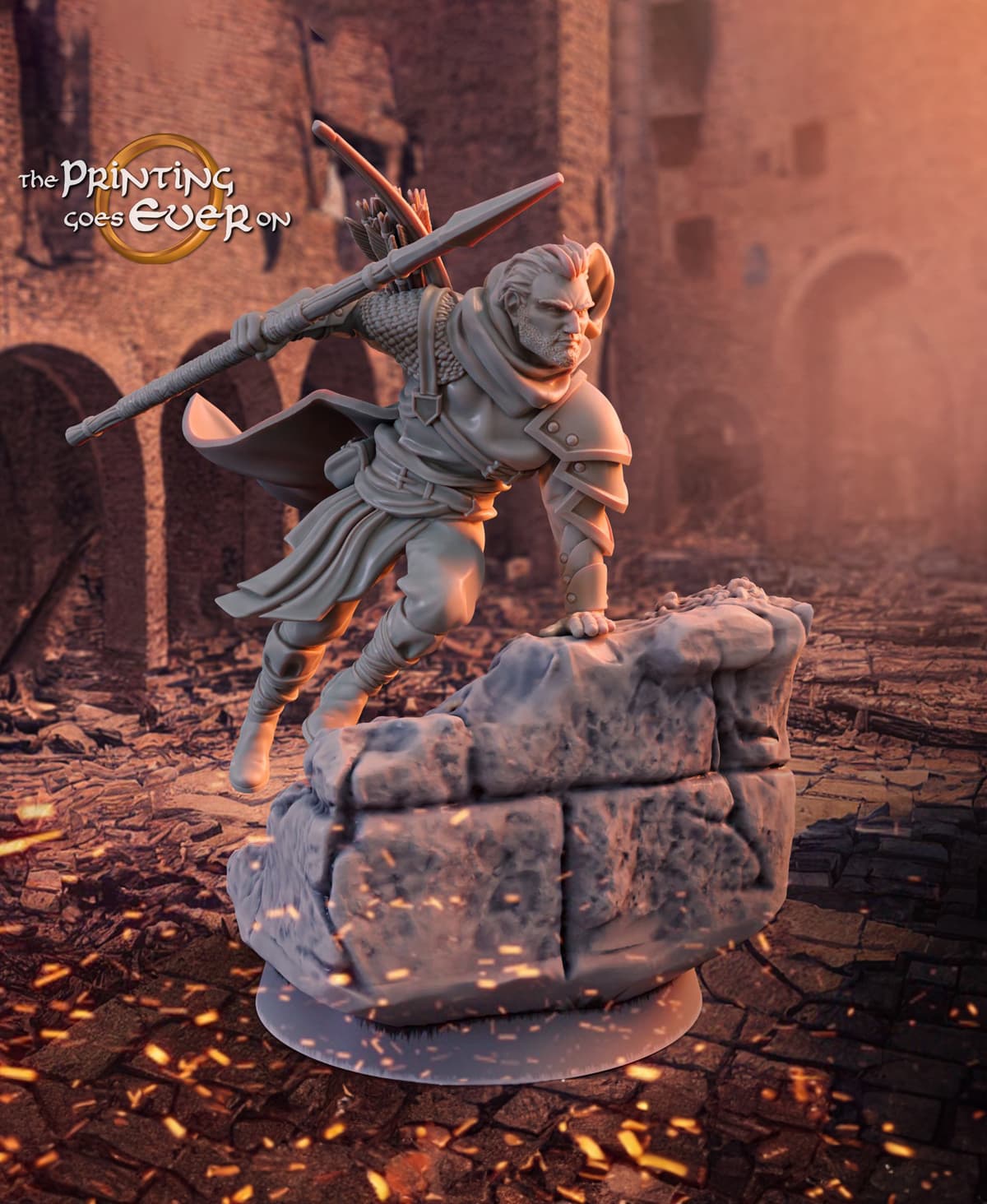 Osthold Ranger - Pose A 3d model