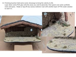 Build your own...Nativity Scene! Diorama Base Mesh 3d model