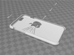 very slim iPhone 6 case 3d model