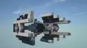 Minecraft TIE Interceptor 3d model