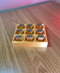 Truffle Box Fidget Clicker Toy 3d model