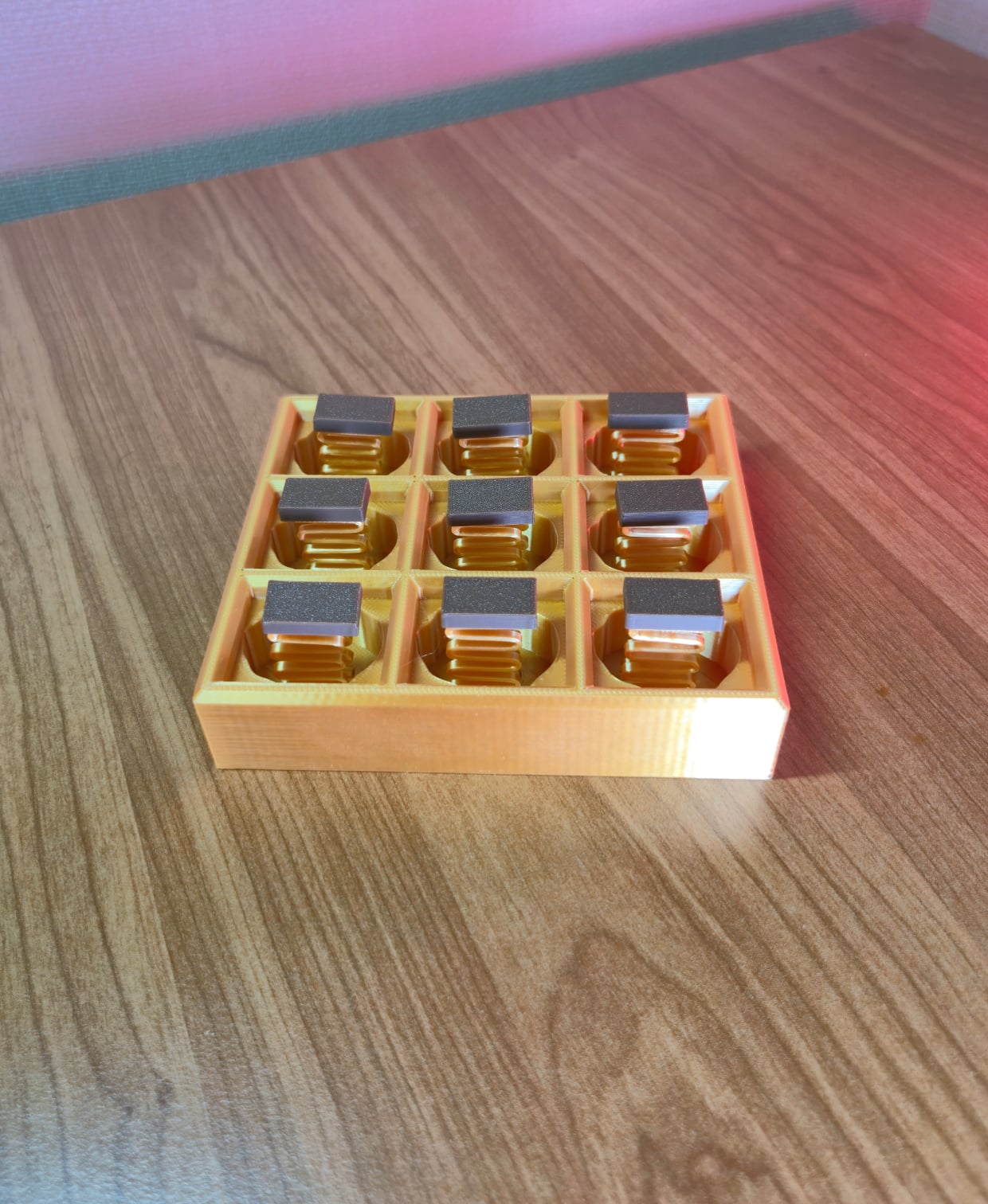 Truffle Box Fidget Clicker Toy 3d model