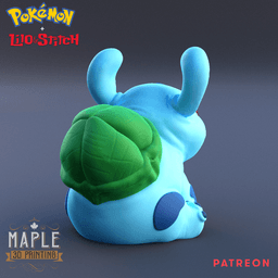 Bulbasaur - Lilo & Stitch Version 3d model