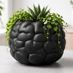 BRAIN PLANTER POT 3d model