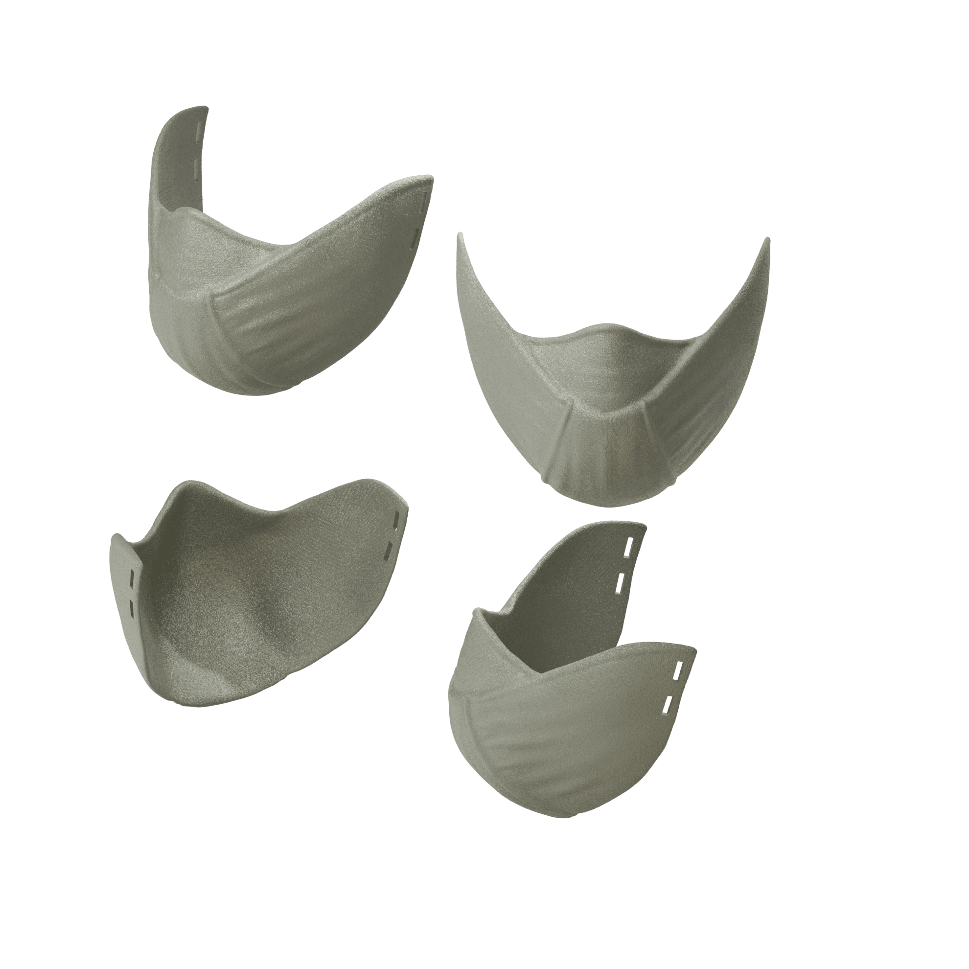 Reptile Mask Mk1 3d model