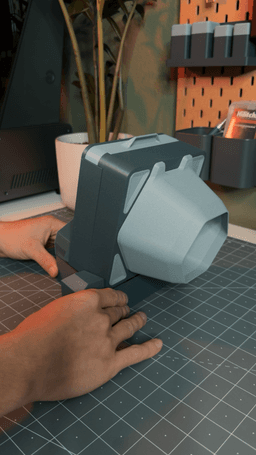 Solder Fume Extractor - Heat Set Insert Version 3d model