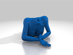 Pin-Up Girl 3d model