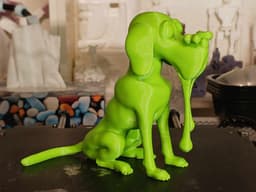 Cartoon Great Dane 3d model