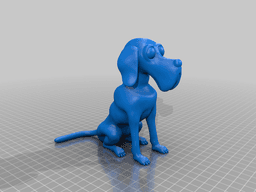 Cartoon Great Dane 3d model