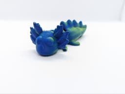 Cute Flexi Axolotl - MAXolotl 3d model