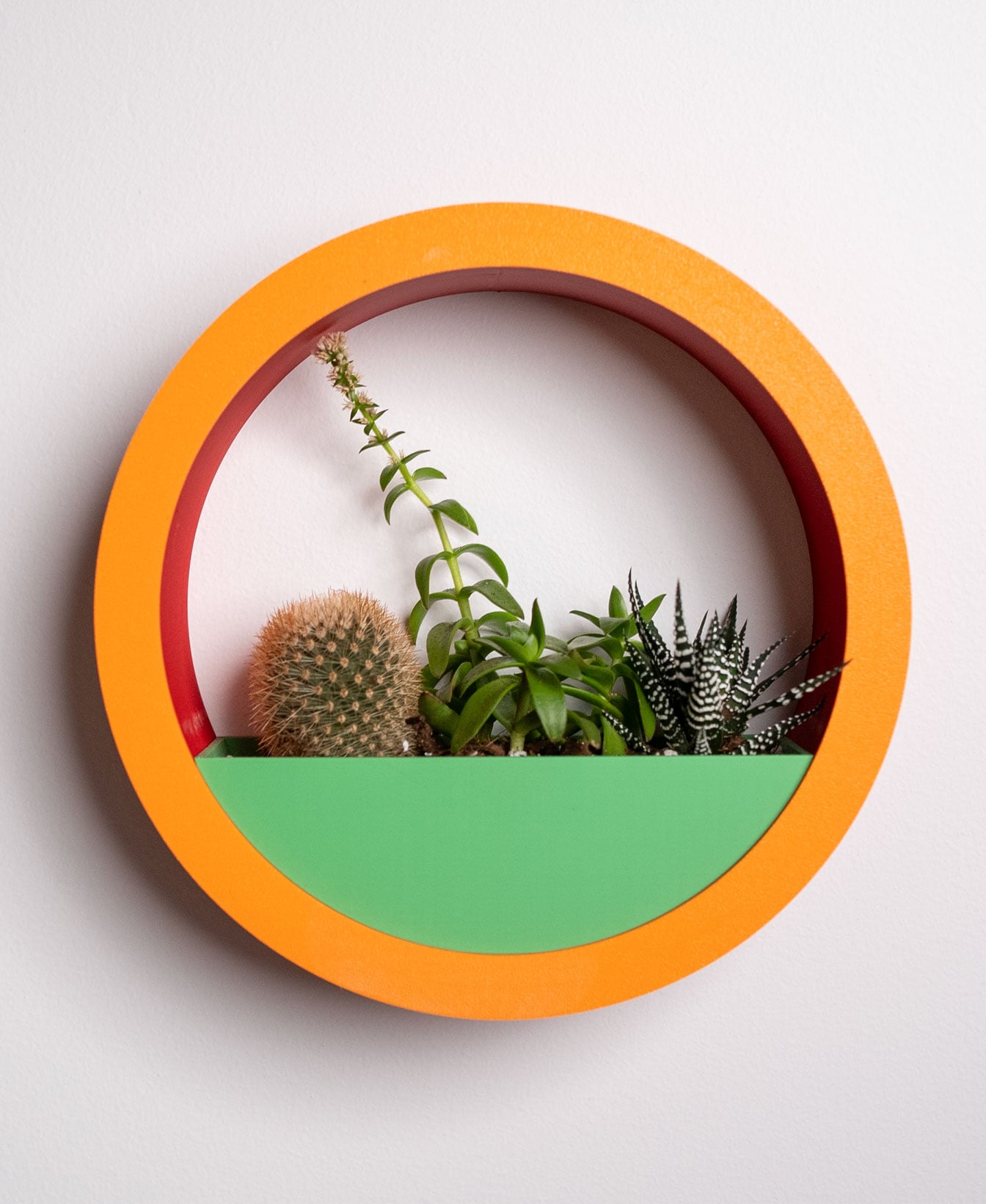 Circle Planter with Hidden Drainage 3d model