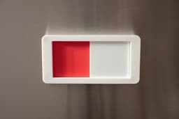 Dishwasher status slider, magnetic 3d model