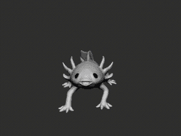 Axolotl 3d model