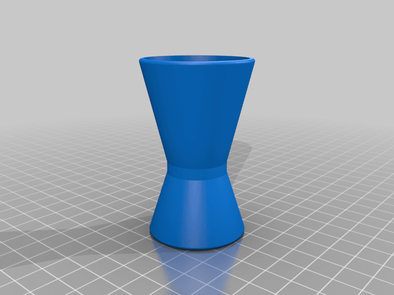 drinks jiggers 3d model