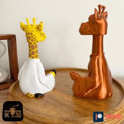 Zen Animals - Giraffe No Supports 3d model