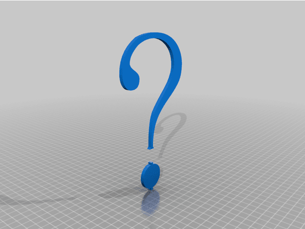 Riddler lamp 3d model