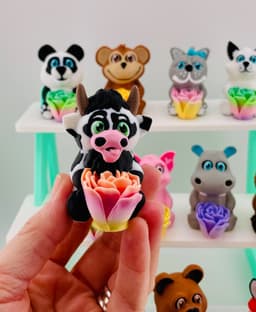 Mother's Day Roseables Cow 3d model