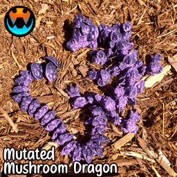 Mushroom Dragon 3d model