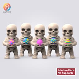 Flexi Easter Day Skeleton 3d model
