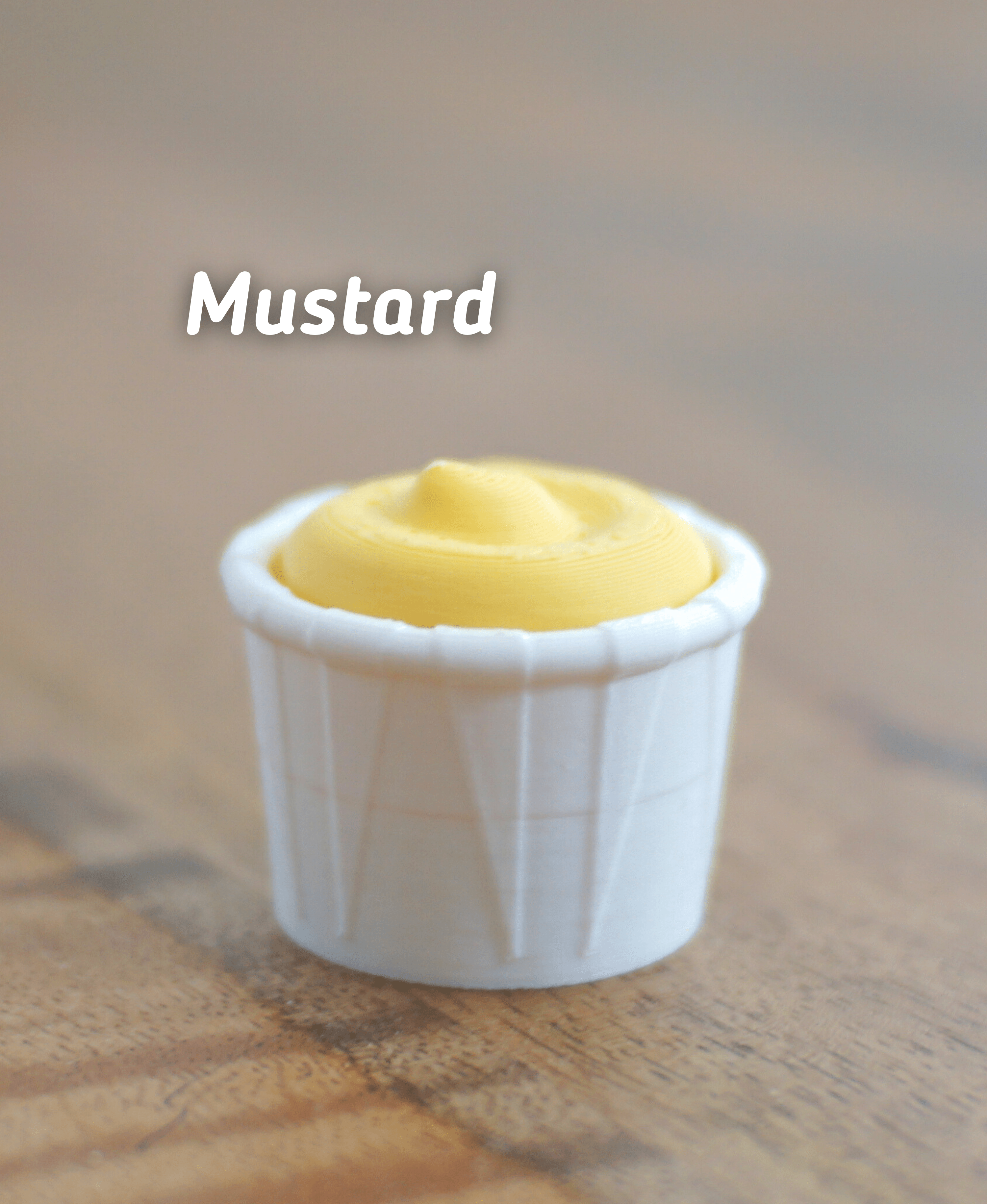 Condiment Clicker - Ludo - Ketchup Fidget 3d model