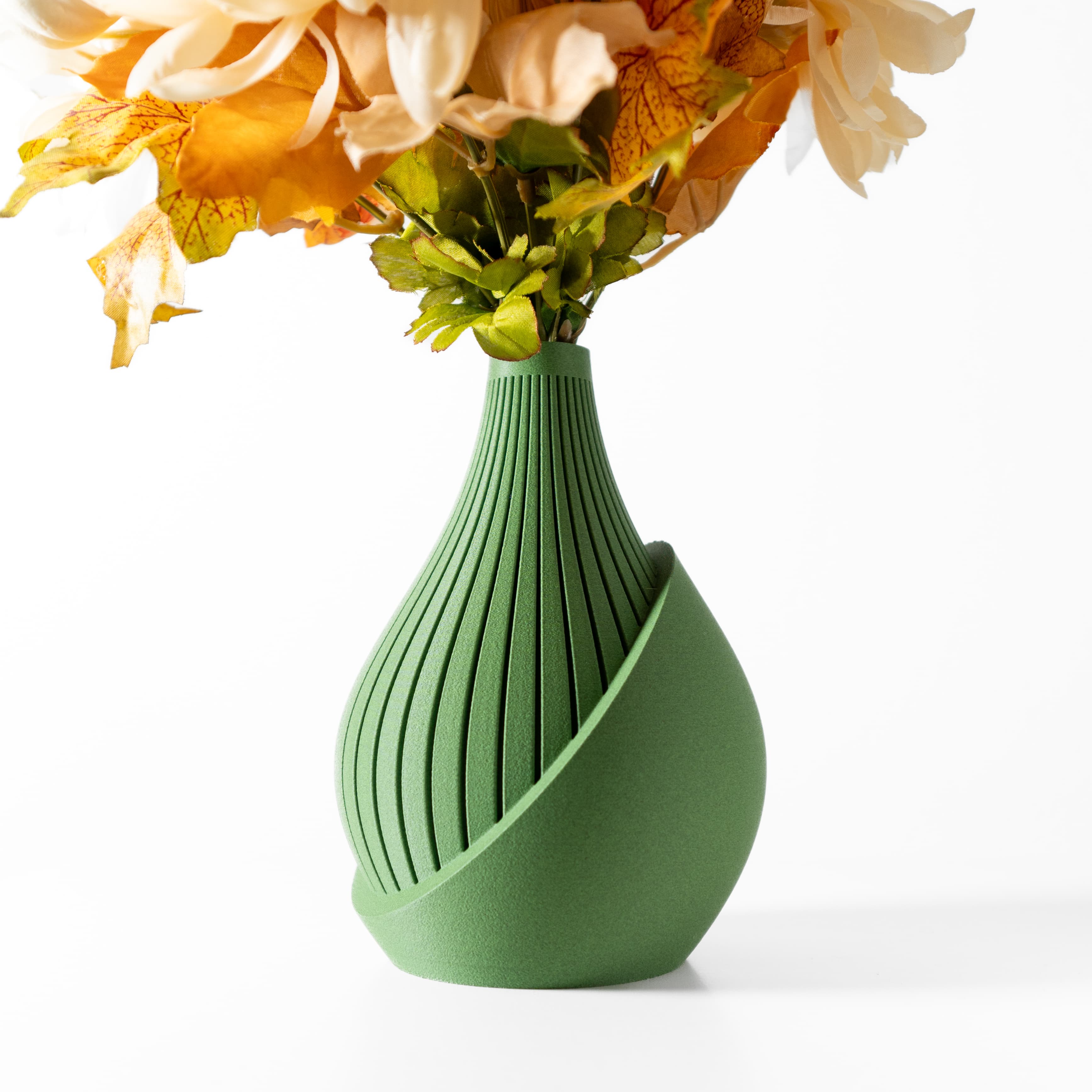 The Yovi Vase, Modern and Unique Home Decor for Dried and Preserved Flower Arrangement | STL File 3d model