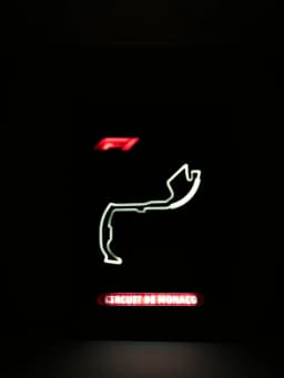 Monaco Formula 1 Track Lightbox 3d model