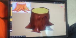 Storage and Display Stump! 3d model