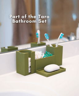 Taro Bathroom Set - Organizer 3d model