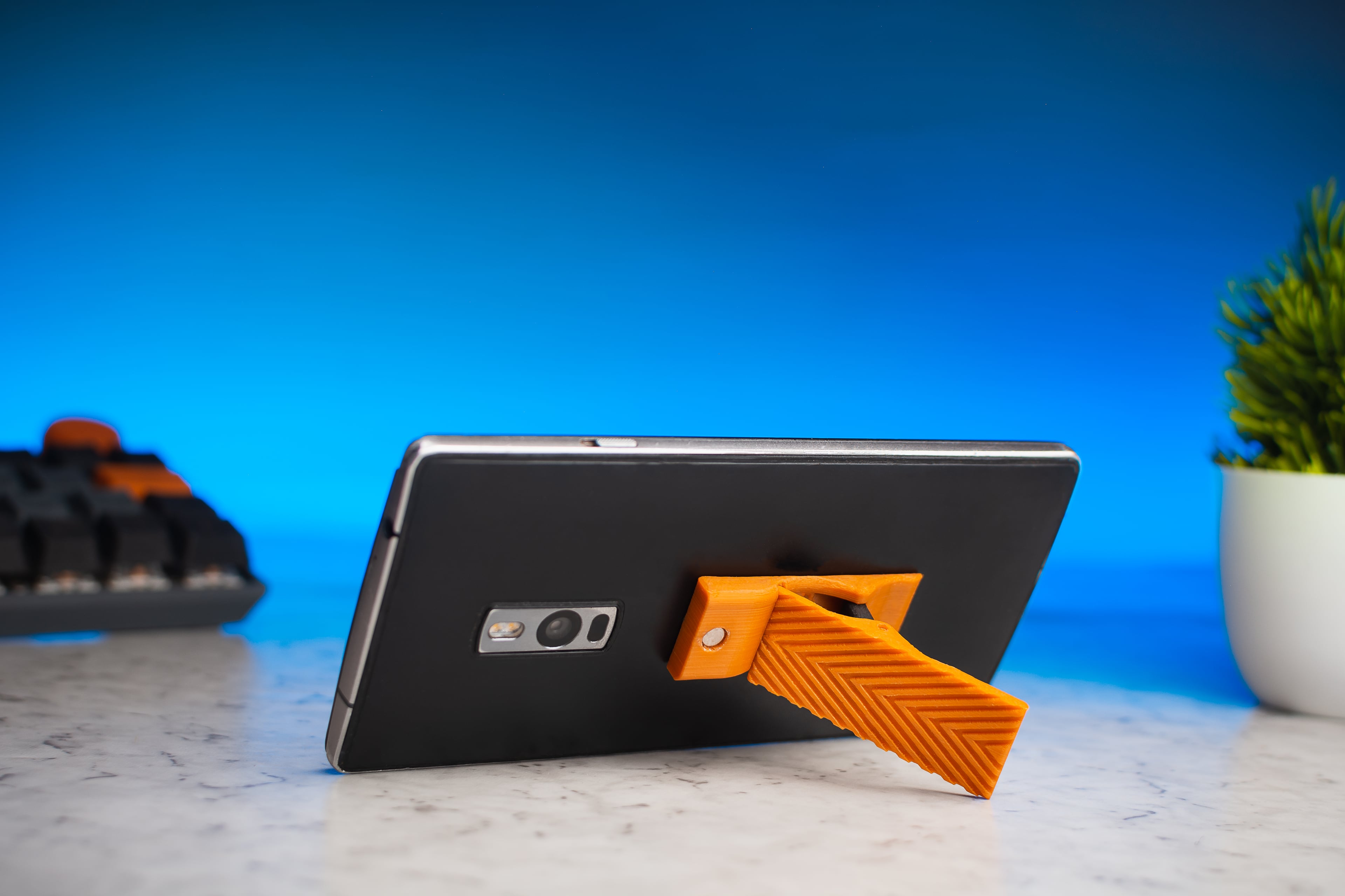 Phone holder or kickstand 3d model