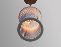 Aether_Light_Pendant_Series 3d model