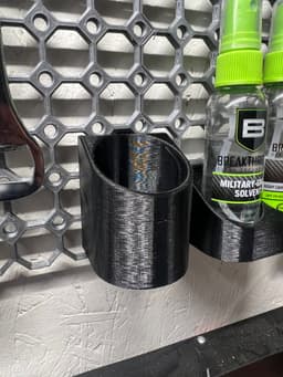 Multiboard single bottle holder (1.625) 3d model