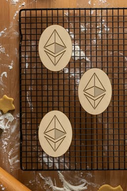 Etherium Cookie Cutter, Biscuit Cutter 3d model
