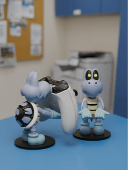 Dry Bones Controller Stand 3d model